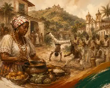 Representação visual de saberes culturais preservados pela comunidade